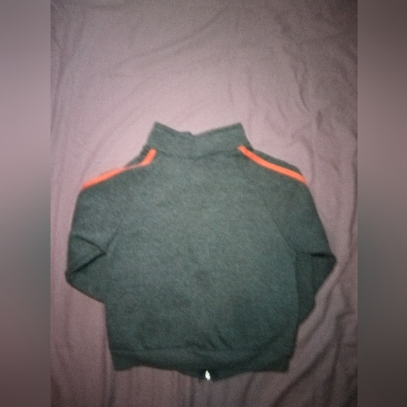 Athletic Gray and Orange Tracksuit - Picture 3 of 5